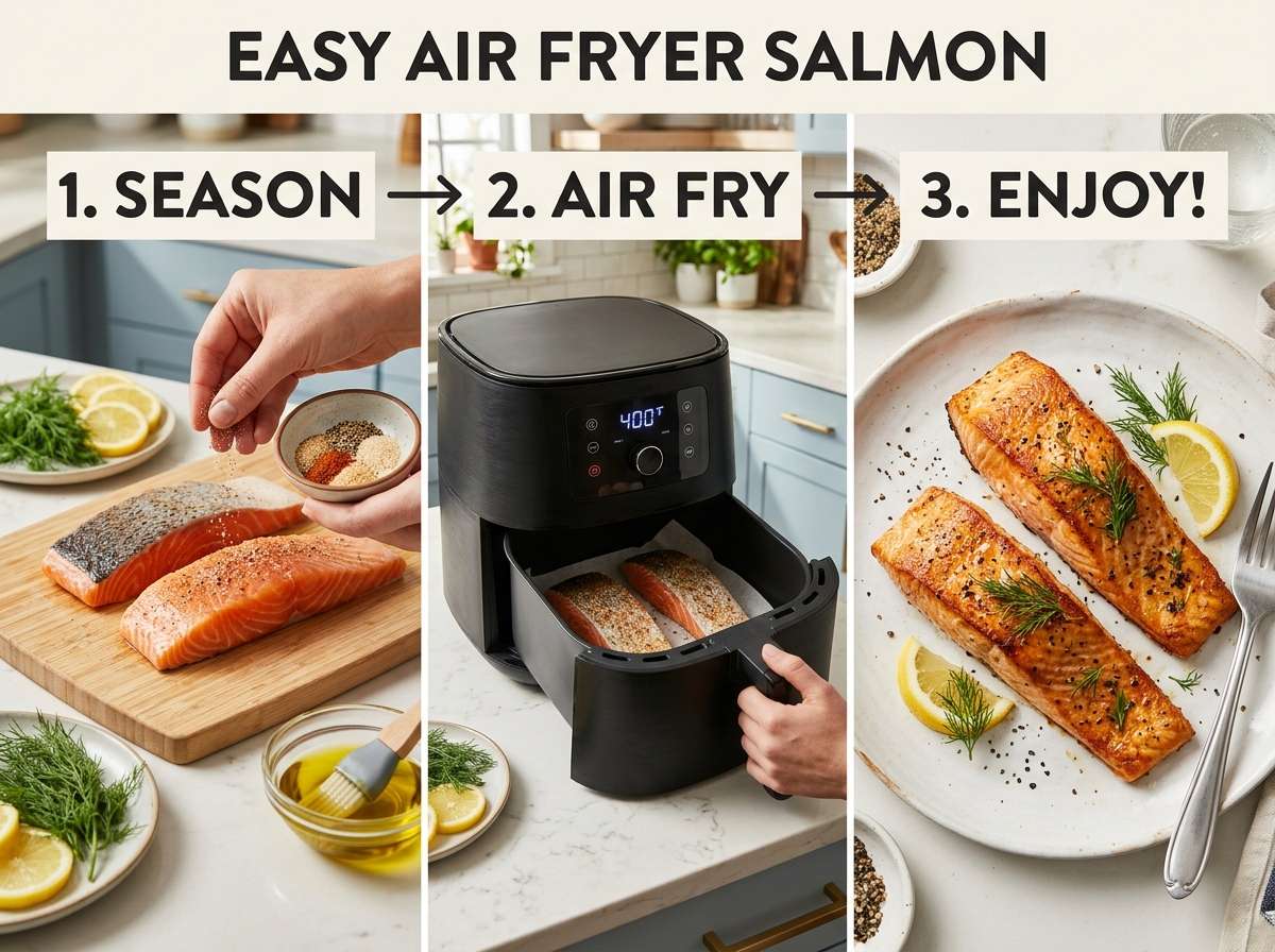 How to Cook Salmon in an Air Fryer