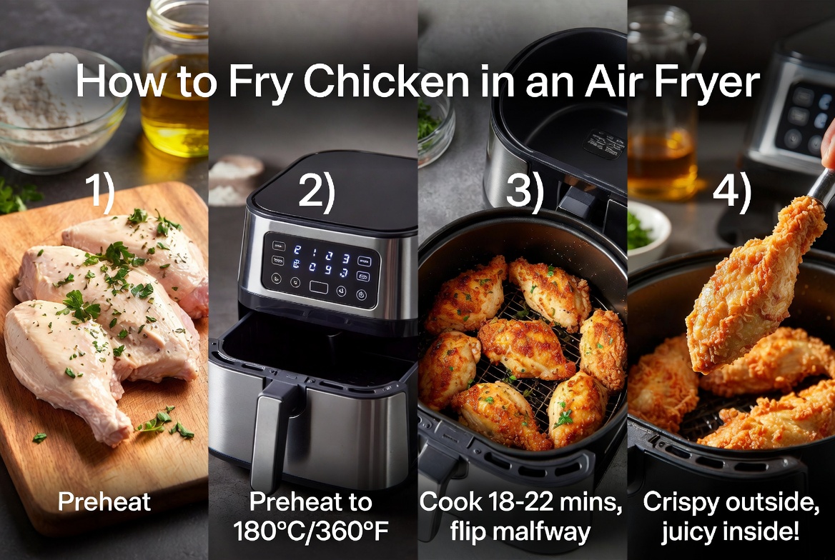 How to Fry Chicken in an Air Fryer