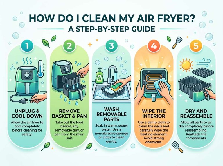 How Do I Clean My Air Fryer