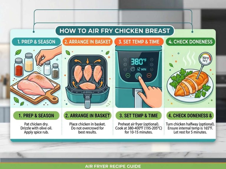 How to Air Fry Chicken Breast