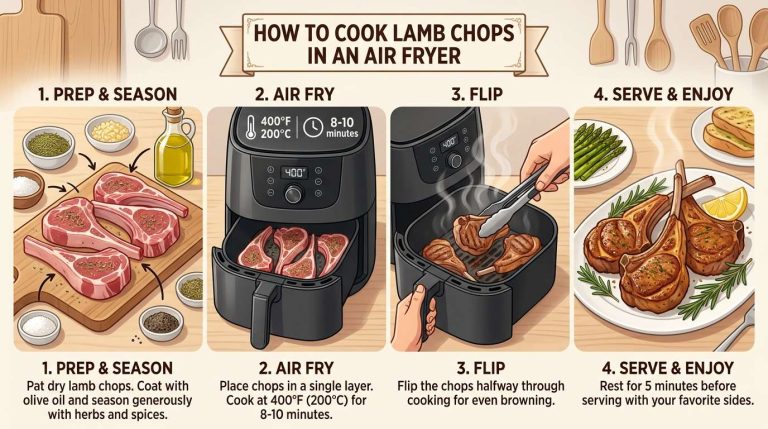 How to Cook Lamb Chops in Air Fryer