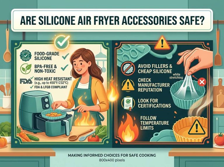 Are Silicone Air Fryer Accessories Safe