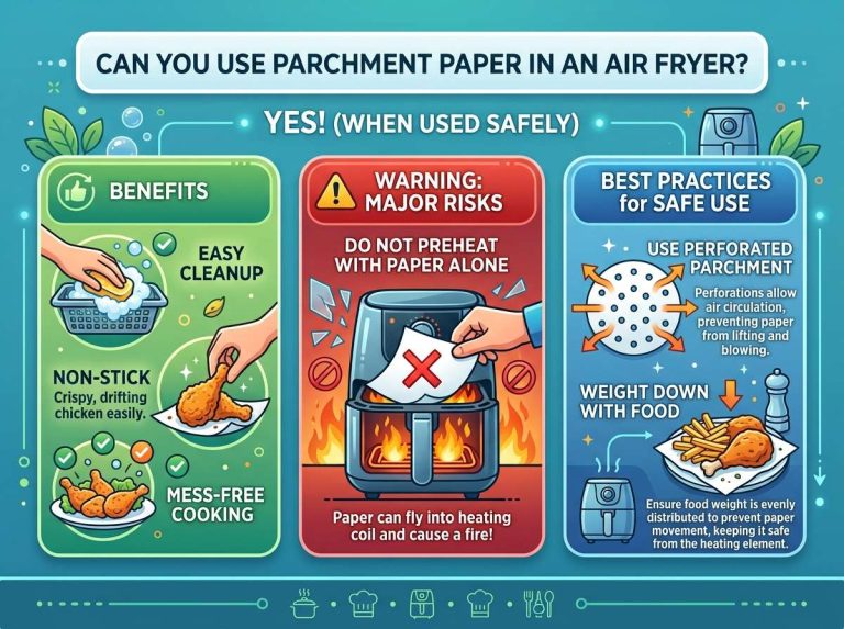 Can You Use Parchment Paper in an Air Fryer