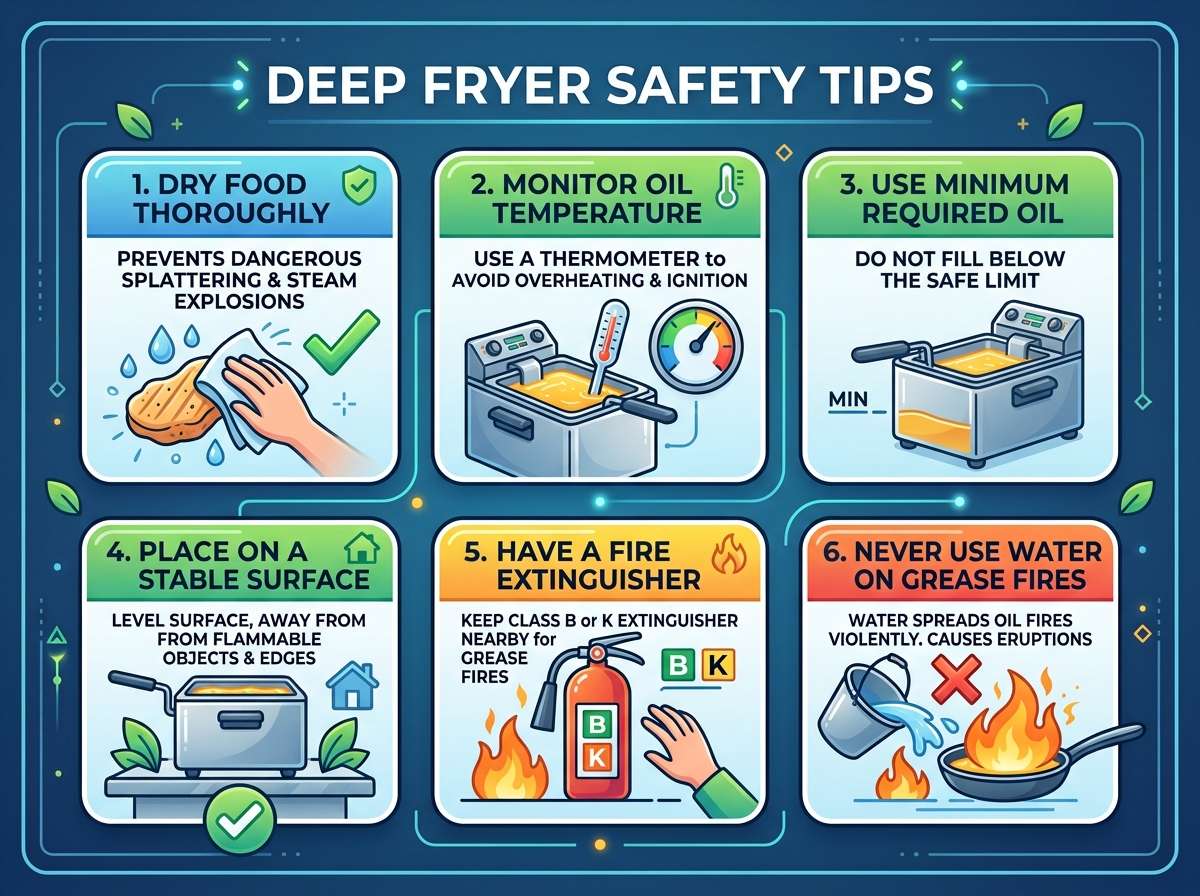 Deep Fryer Safety Tips