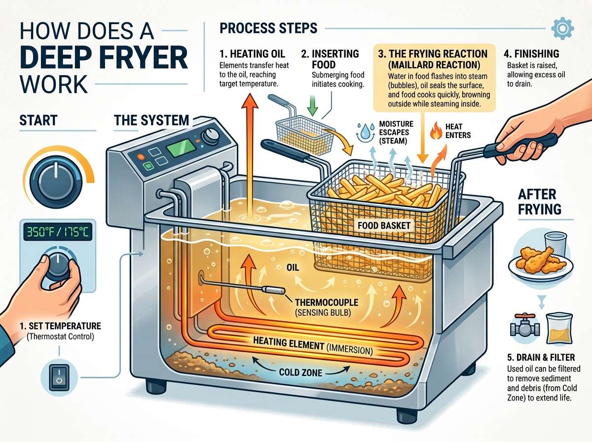 How Does a Deep Fryer Work