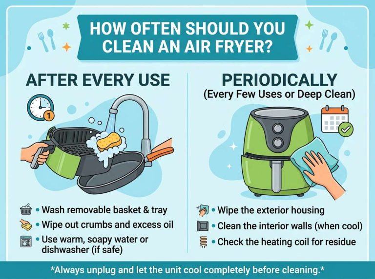 How Often Should You Clean an Air Fryer