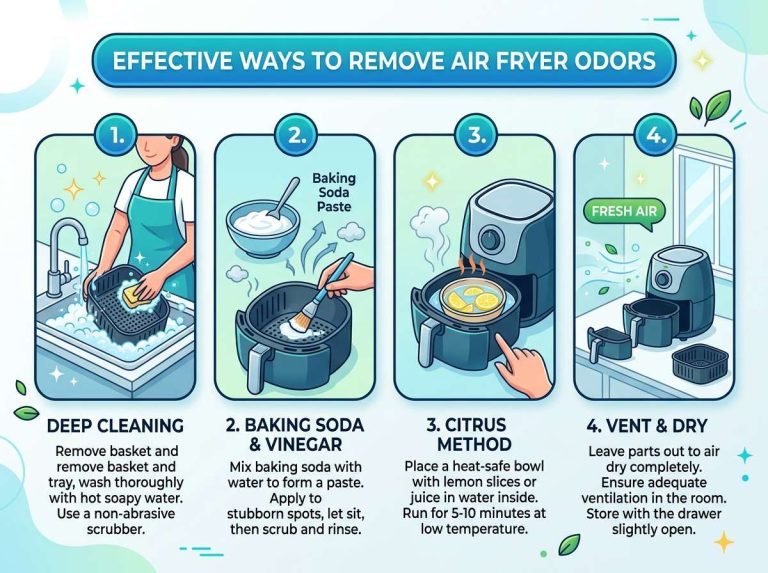 How to Remove Air Fryer Odors