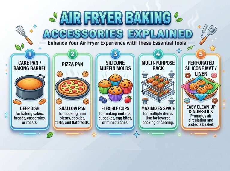 Air Fryer Baking Accessories Explained