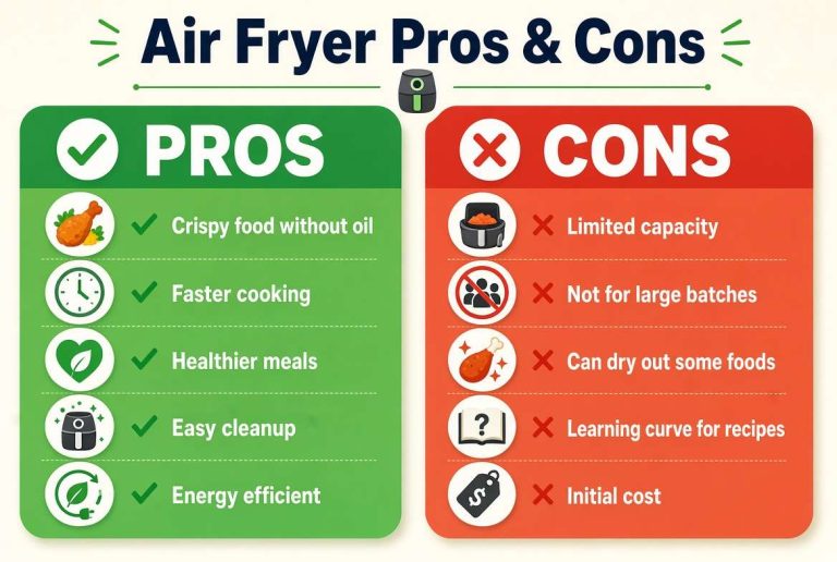 Air Fryer Pros and Cons