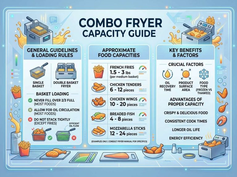 Combo Fryer Capacity Guide