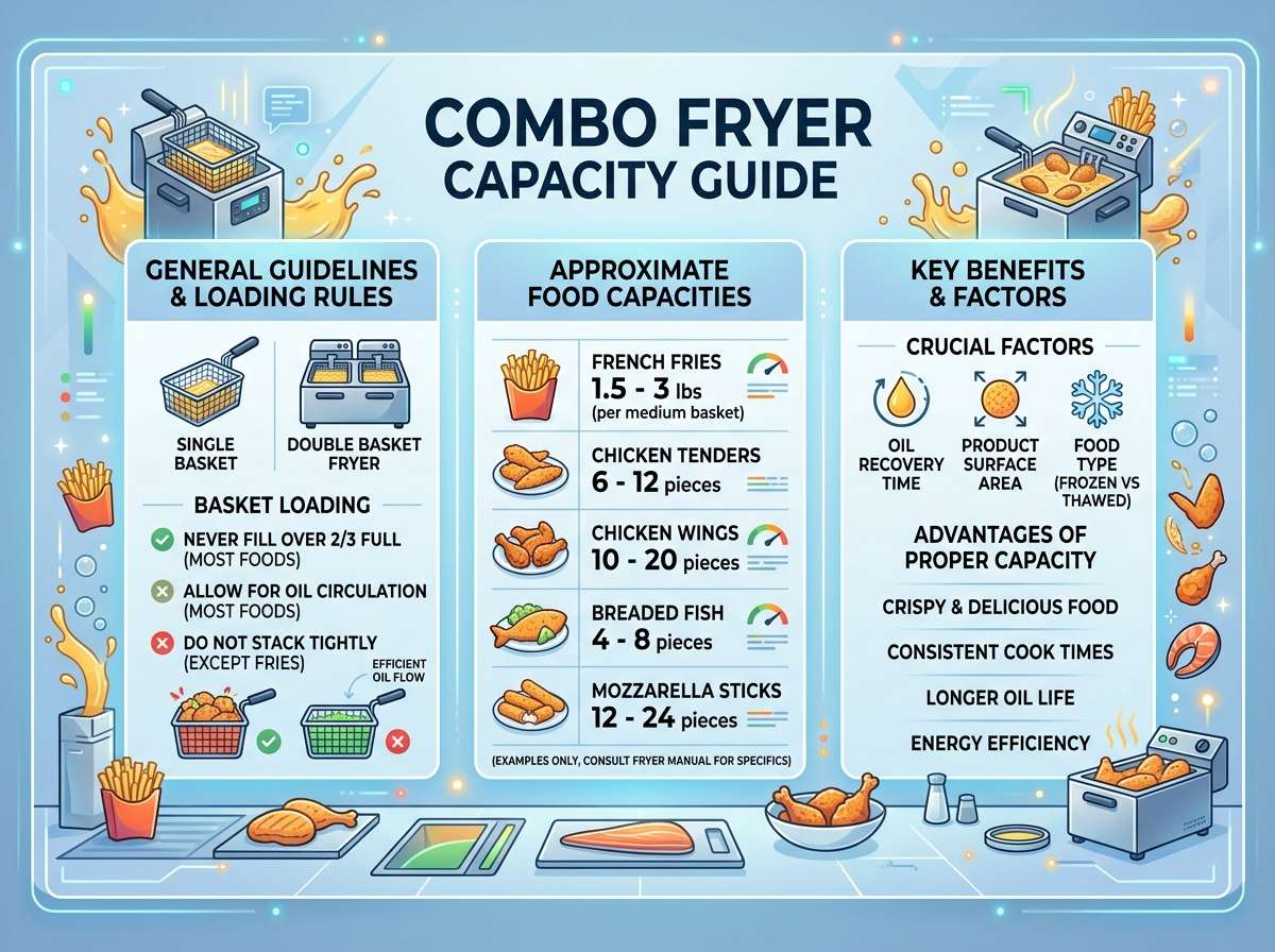 Combo Fryer Capacity Guide