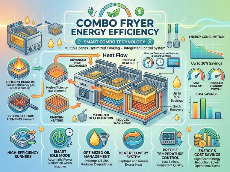 Combo Fryer Energy Efficiency