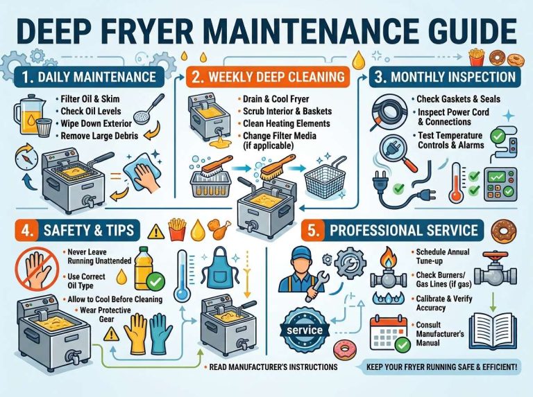 Deep Fryer Maintenance Guide