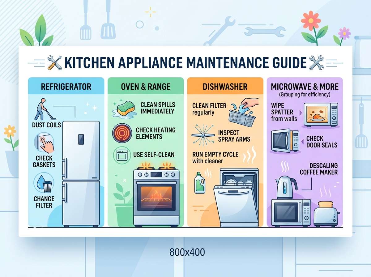 Kitchen Appliance Maintenance Guide