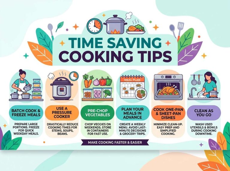 Time Saving Cooking Tips