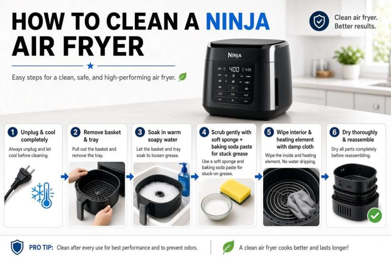 How to Clean a Ninja Air Fryer