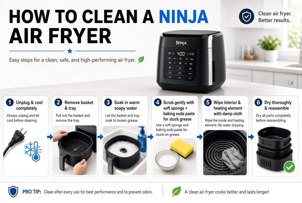 How to Clean a Ninja Air Fryer