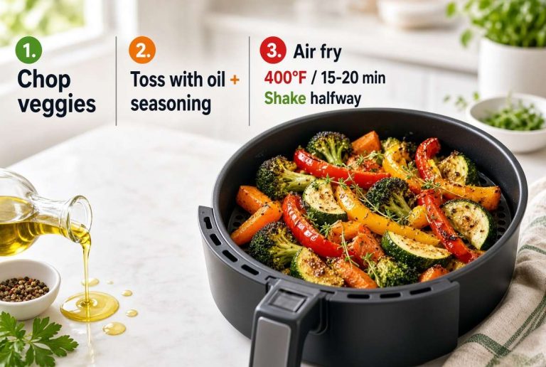 How to Roast Veggies in an Air Fryer